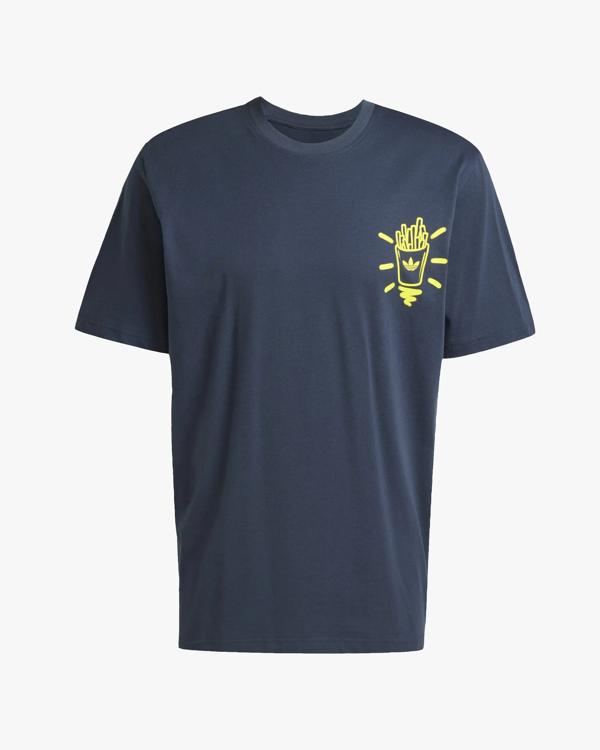 Adidas Q12 Street Burger Tee - Aurora Ink