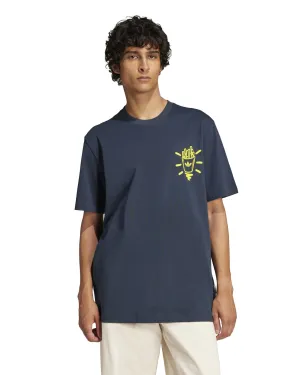 Adidas Q12 Street Burger Tee - Aurora Ink