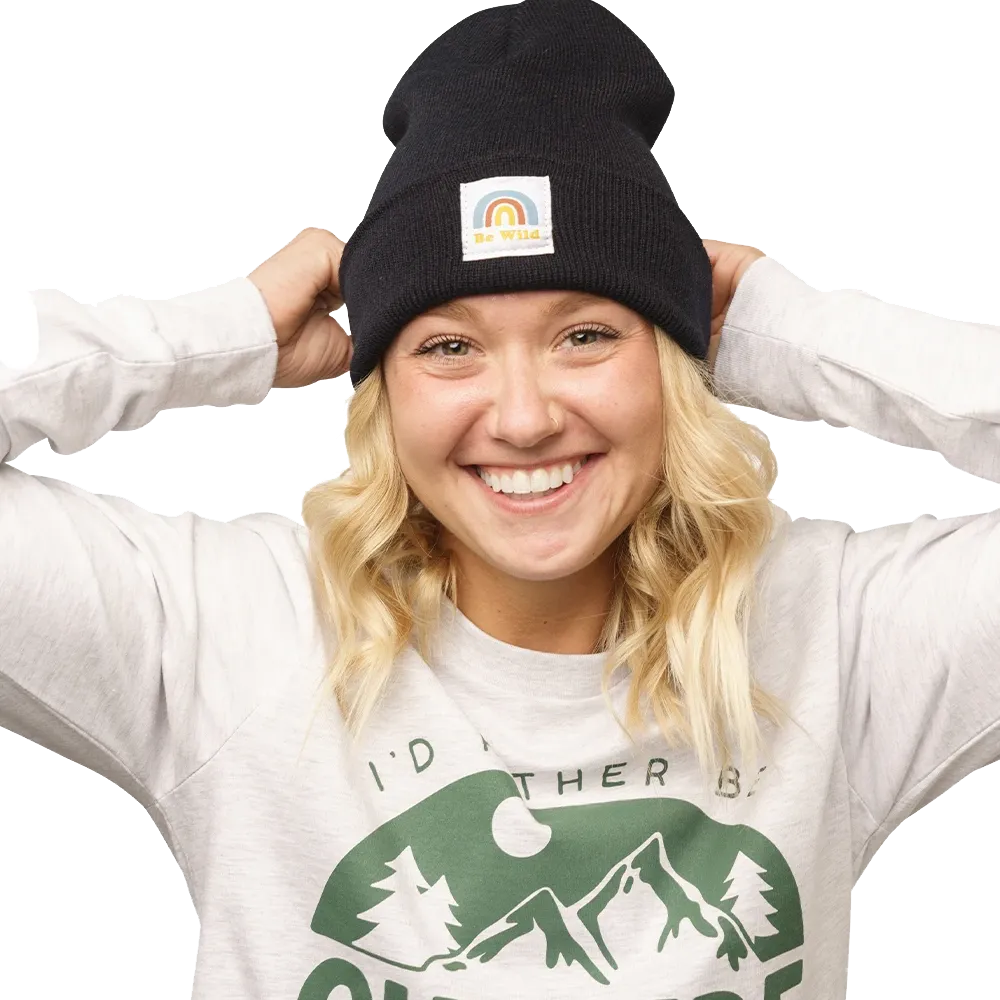 Be Wild Cuffed Beanie