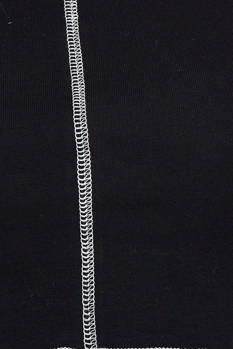 Black Top Short Sleeve