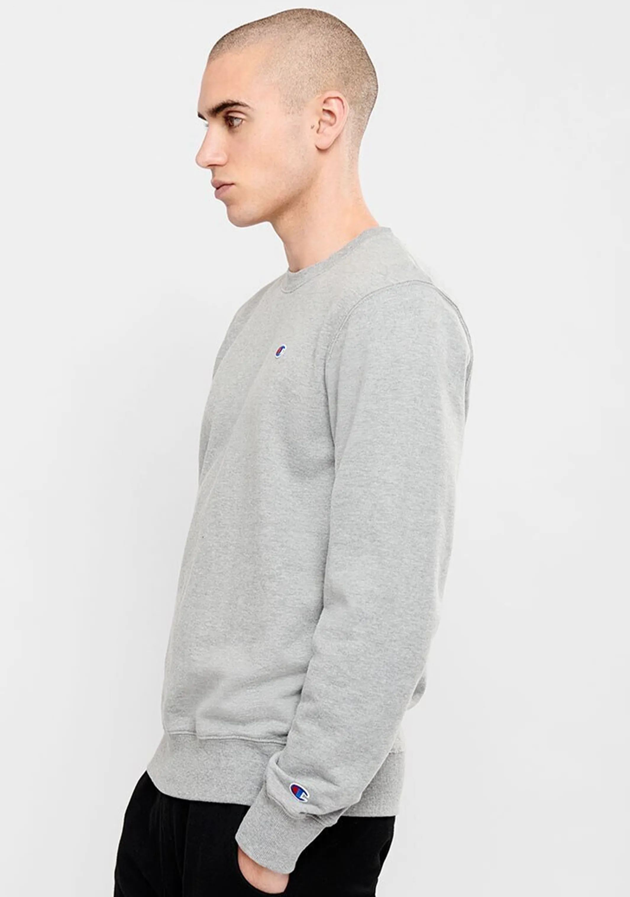 Champion Mens C Logo Crew