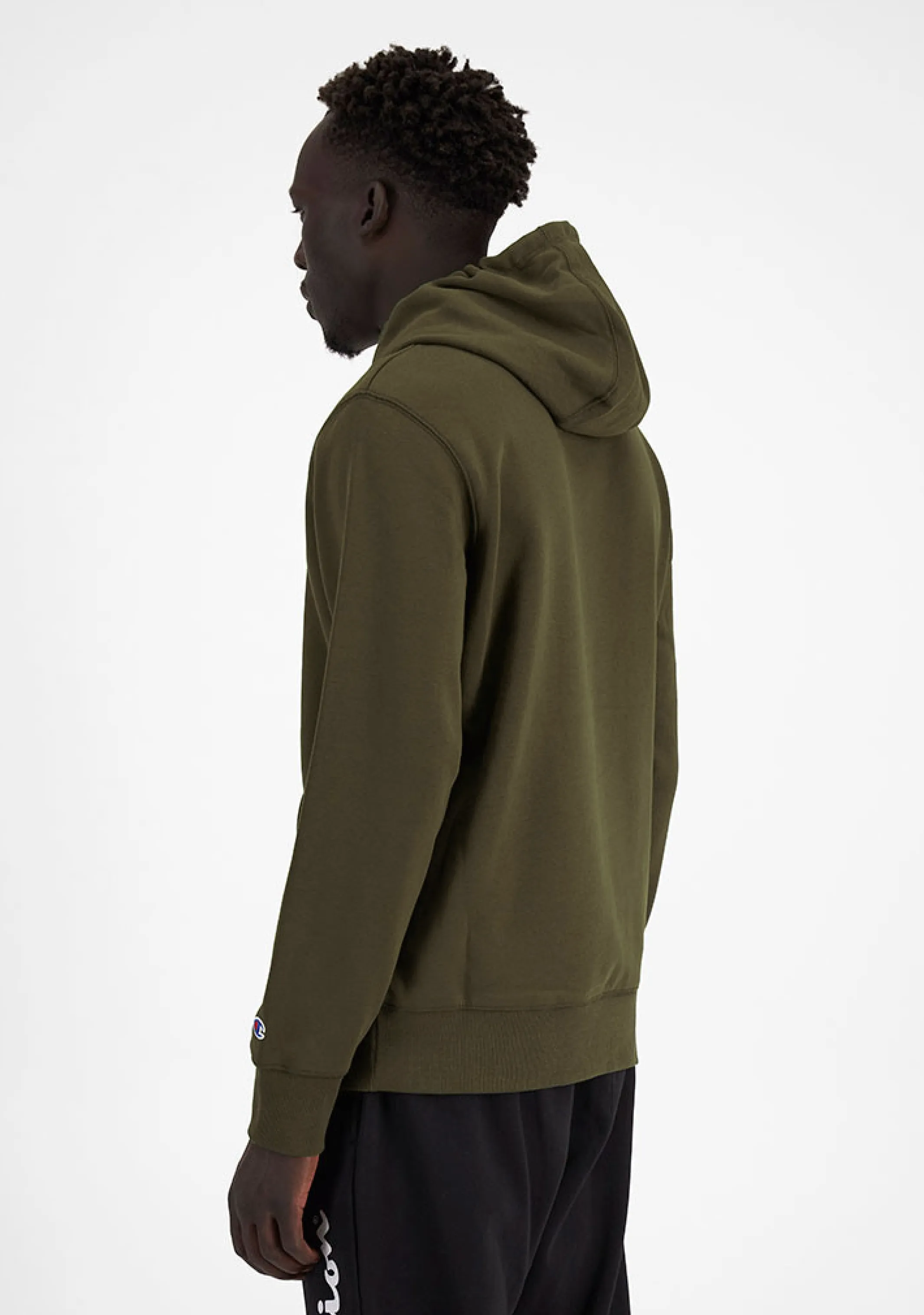 Champion Mens Script Hoodie