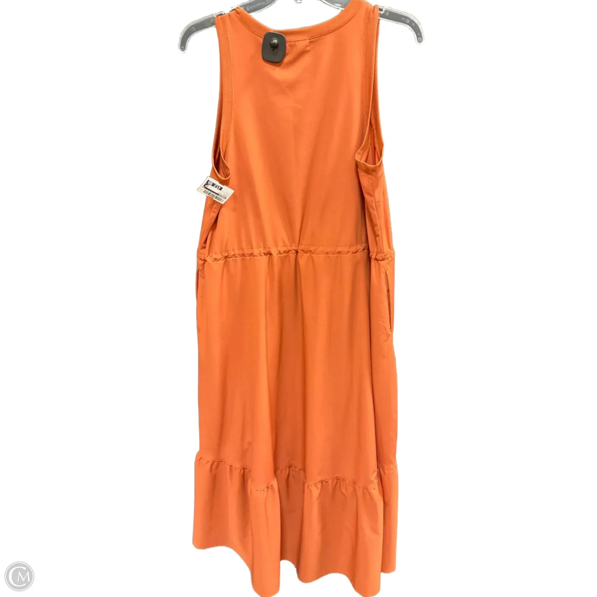 Dress Casual Midi By Maurices In Orange, Size: L