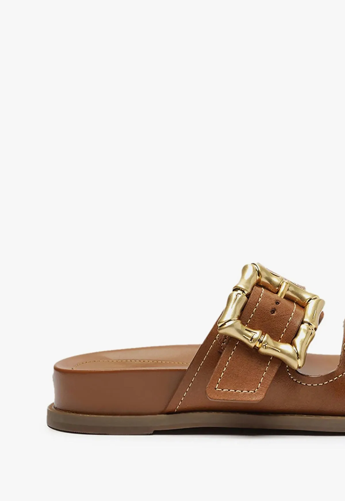 Enola Sporty Leather Sandal