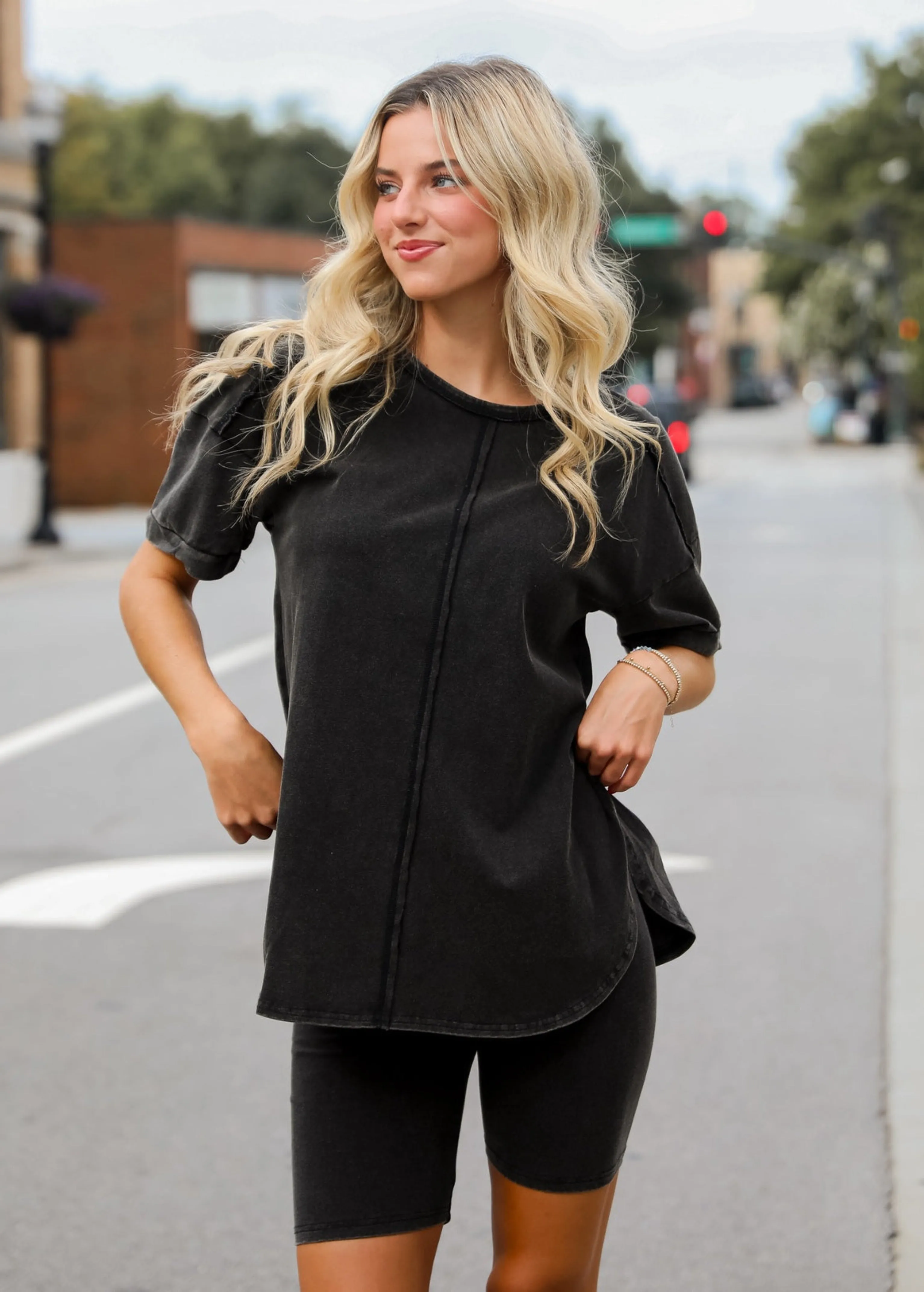 FINAL SALE - Comfy Mindset Biker Shorts - DU DEAL