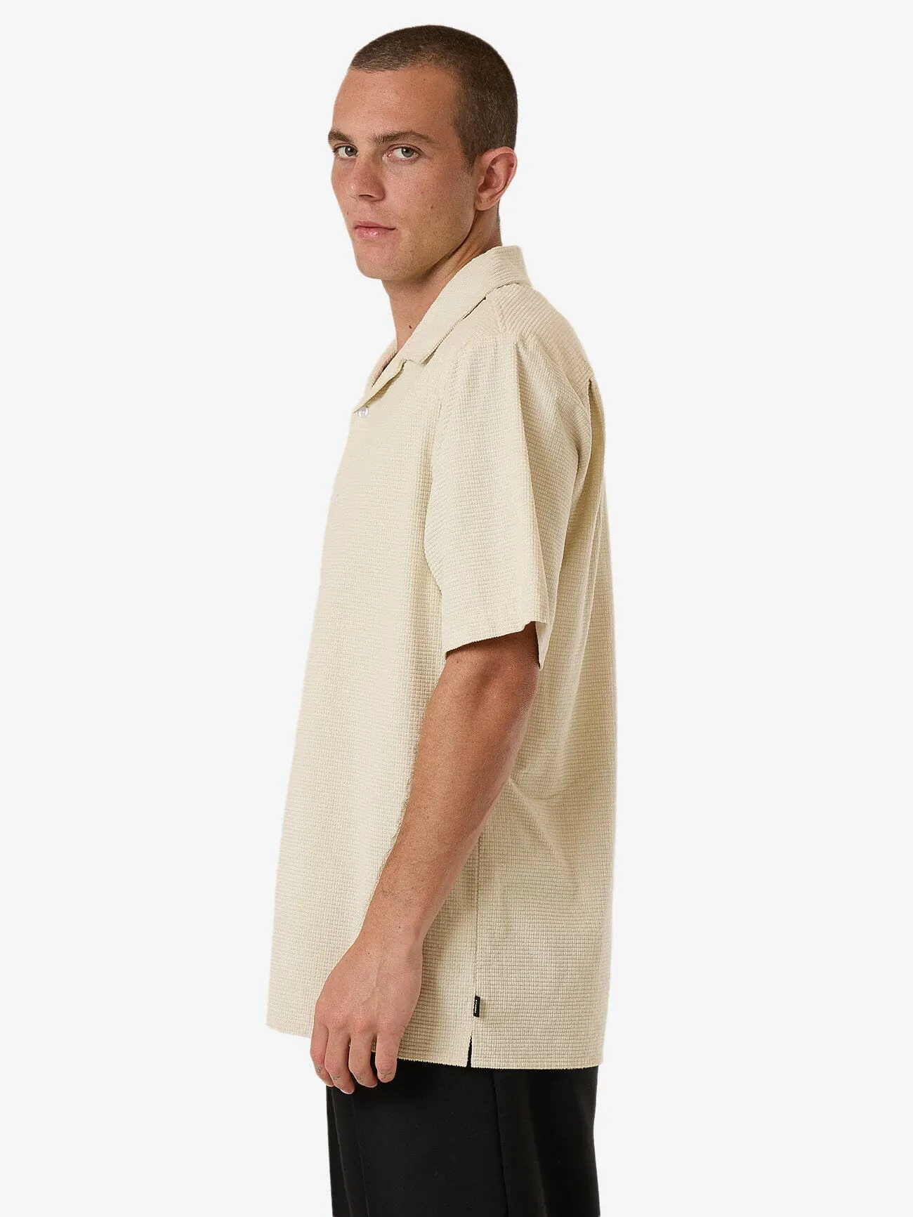 Garden State Bowling Shirt - Dirty White