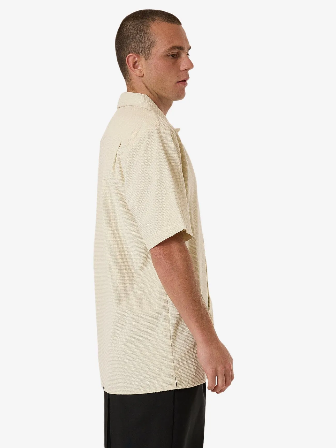 Garden State Bowling Shirt - Dirty White
