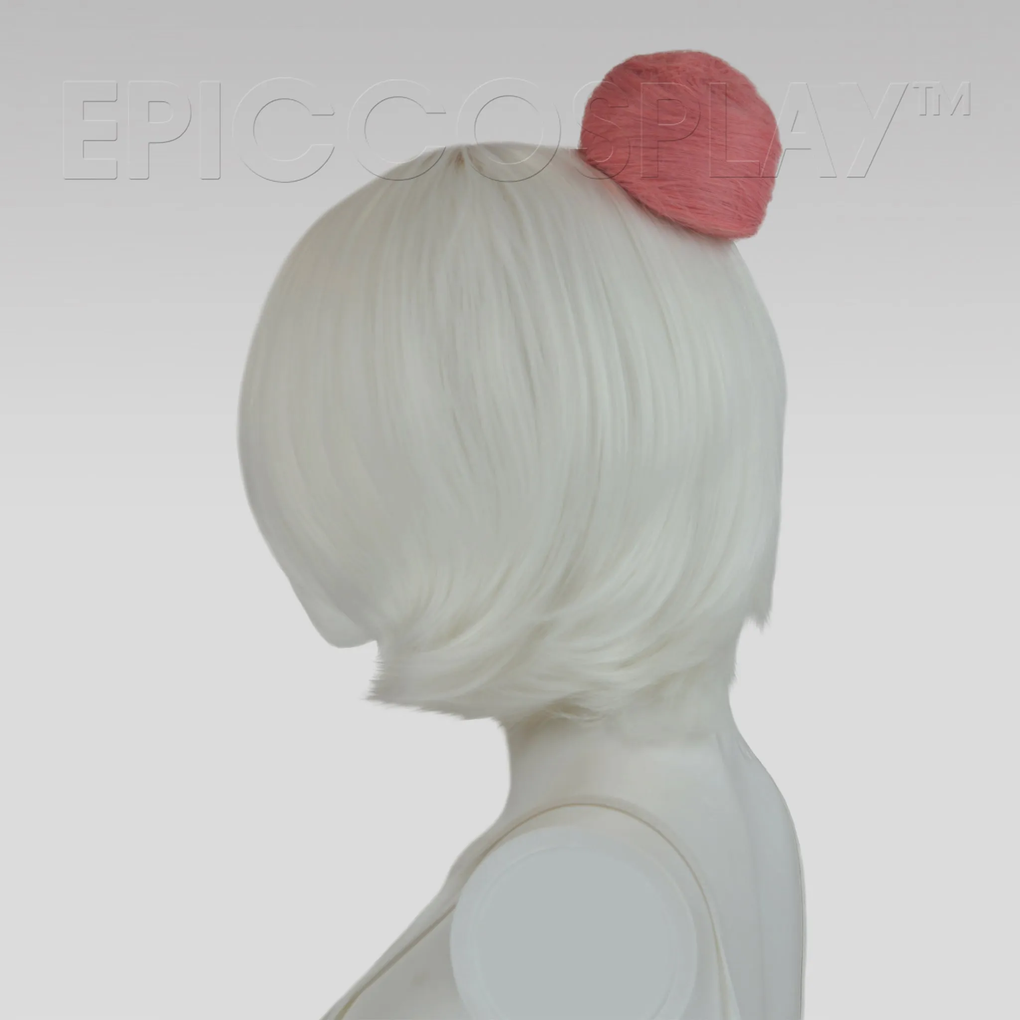 Hair Bun Extension - Princess Dark Pink Mix