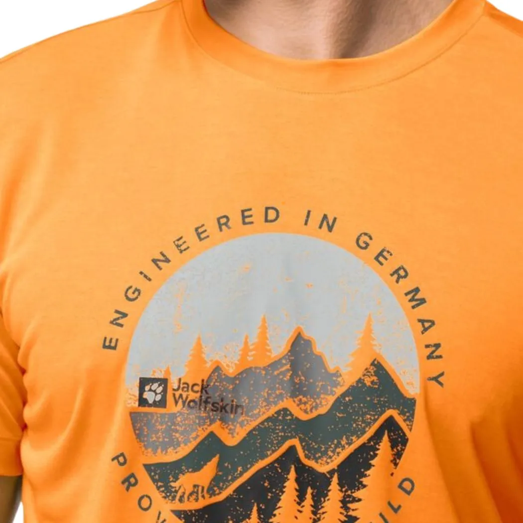 jack wolfskin Hiking Short Sleeve Men's Tee