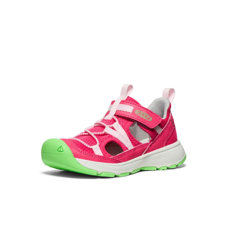 Little Kids' Motozoa Sandal  |  Raspberry/Giggle Pink
