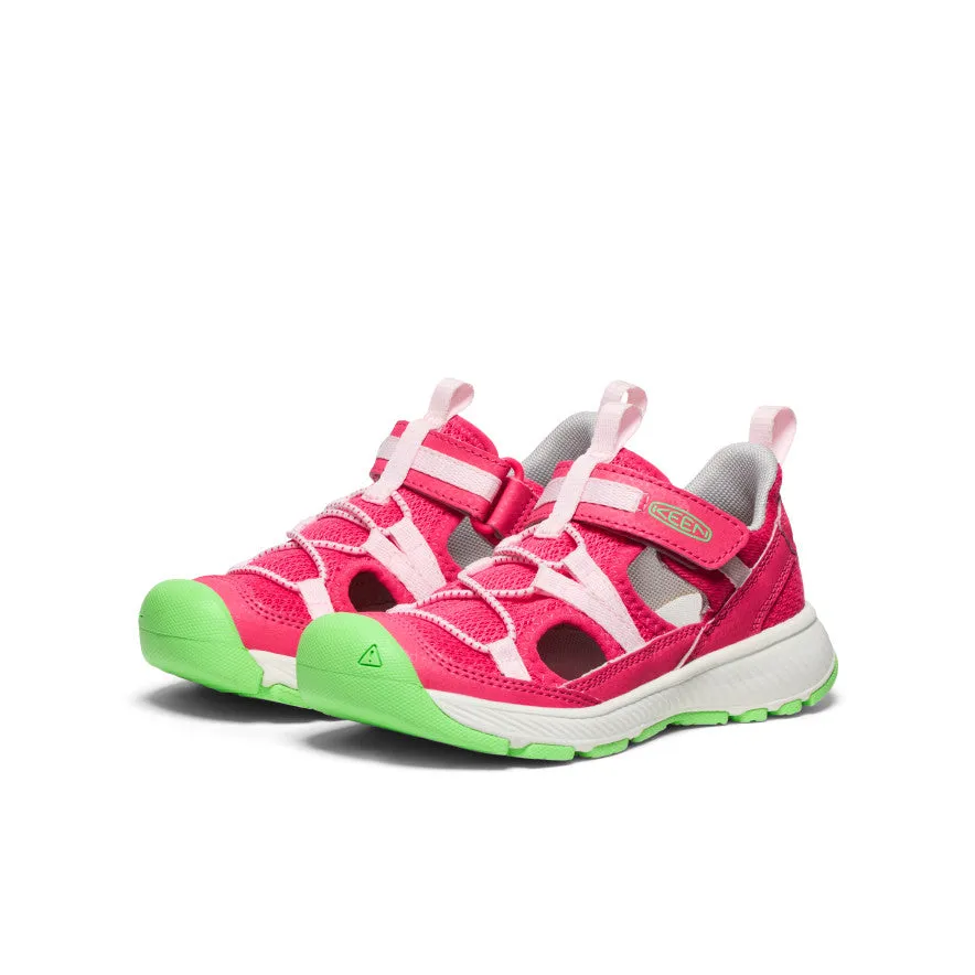 Little Kids' Motozoa Sandal  |  Raspberry/Giggle Pink