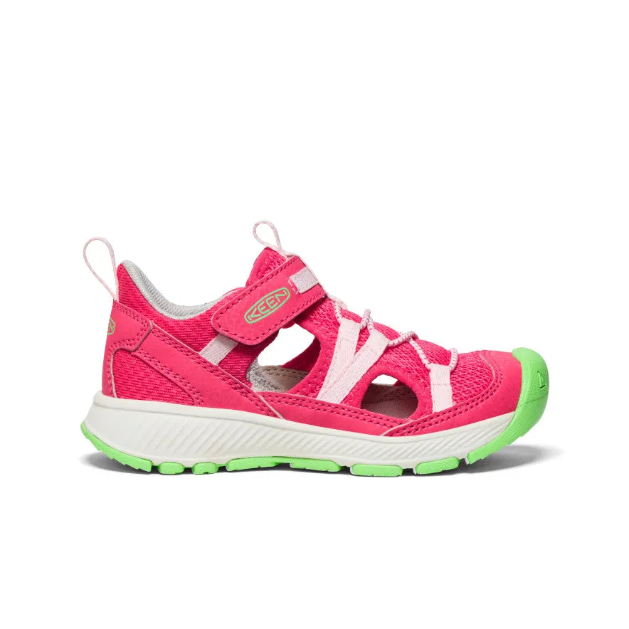 Little Kids' Motozoa Sandal  |  Raspberry/Giggle Pink