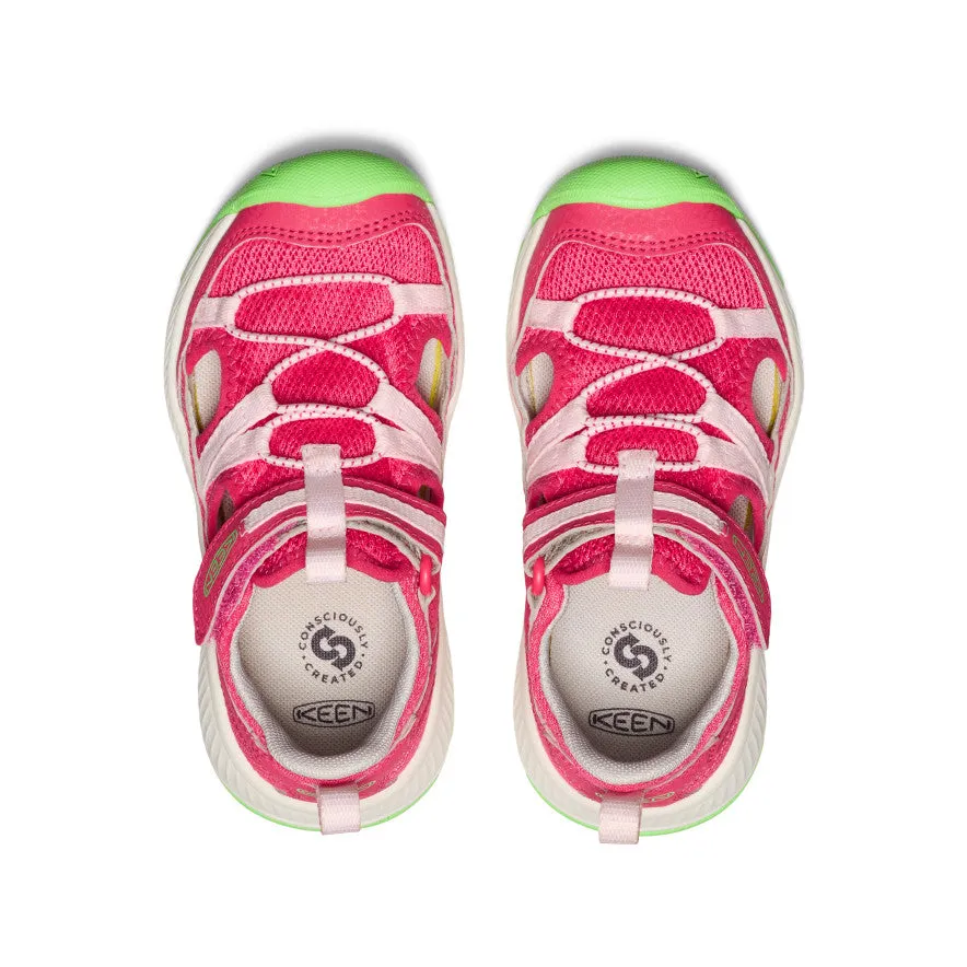 Little Kids' Motozoa Sandal  |  Raspberry/Giggle Pink
