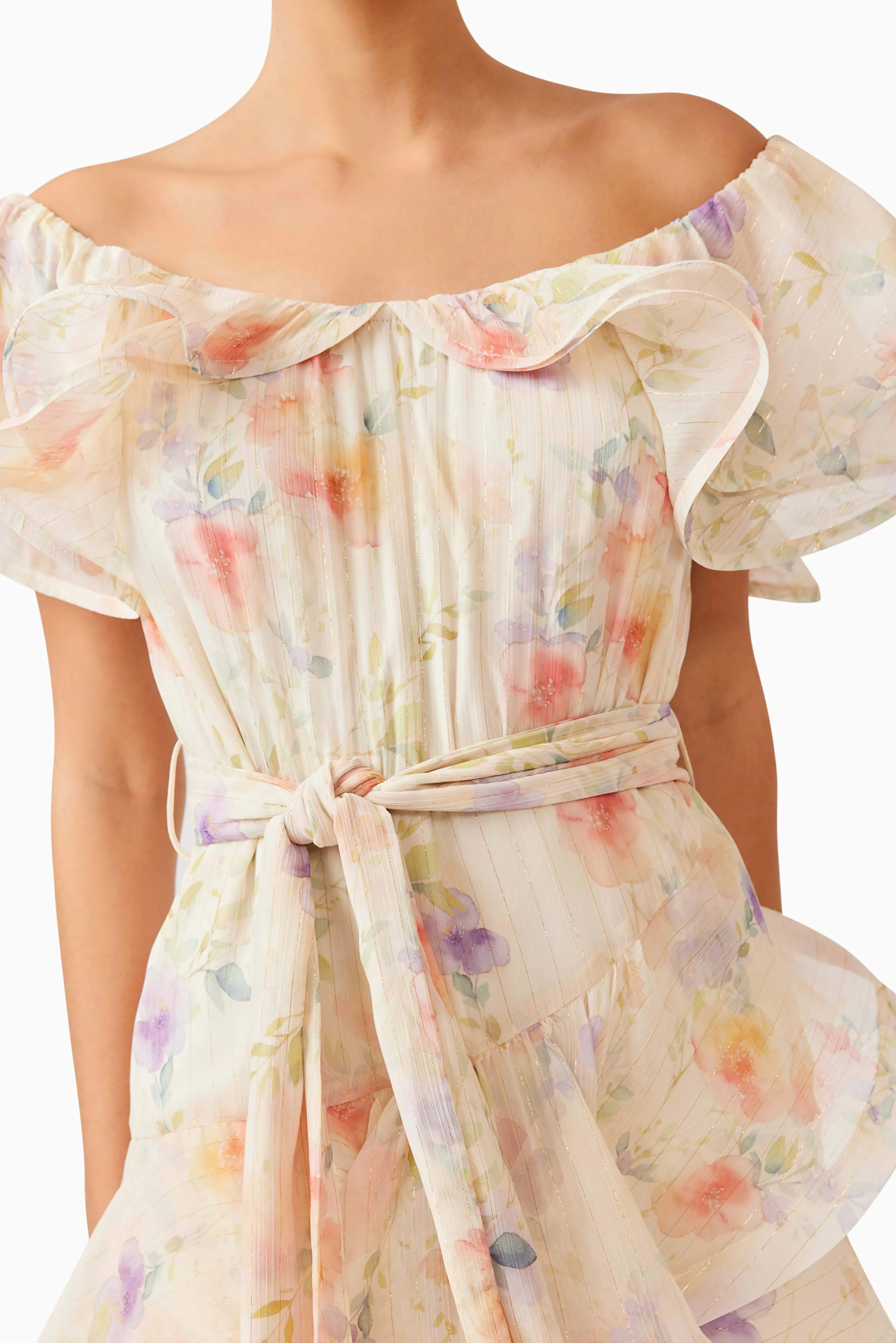 Livette Mini Dress in Floral