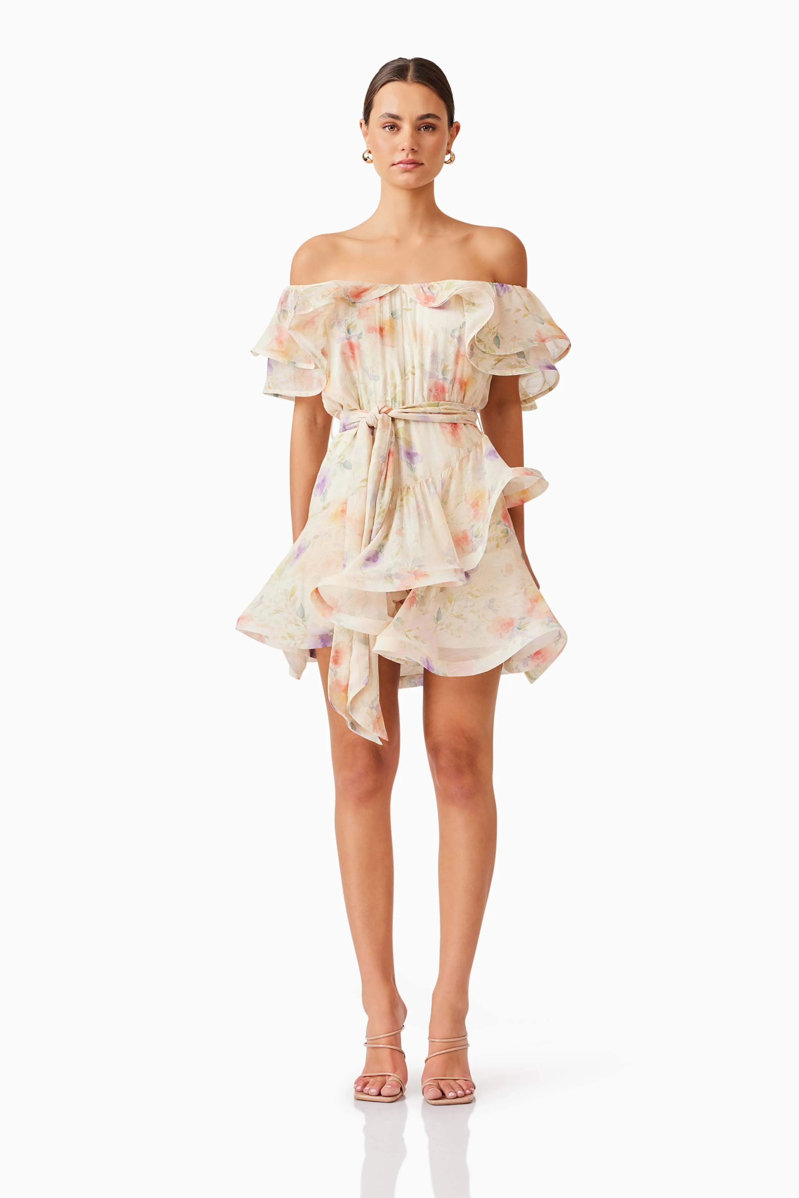 Livette Mini Dress in Floral