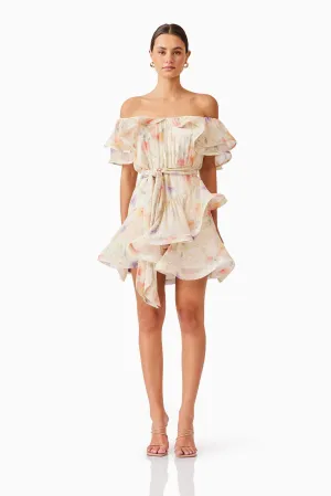 Livette Mini Dress in Floral
