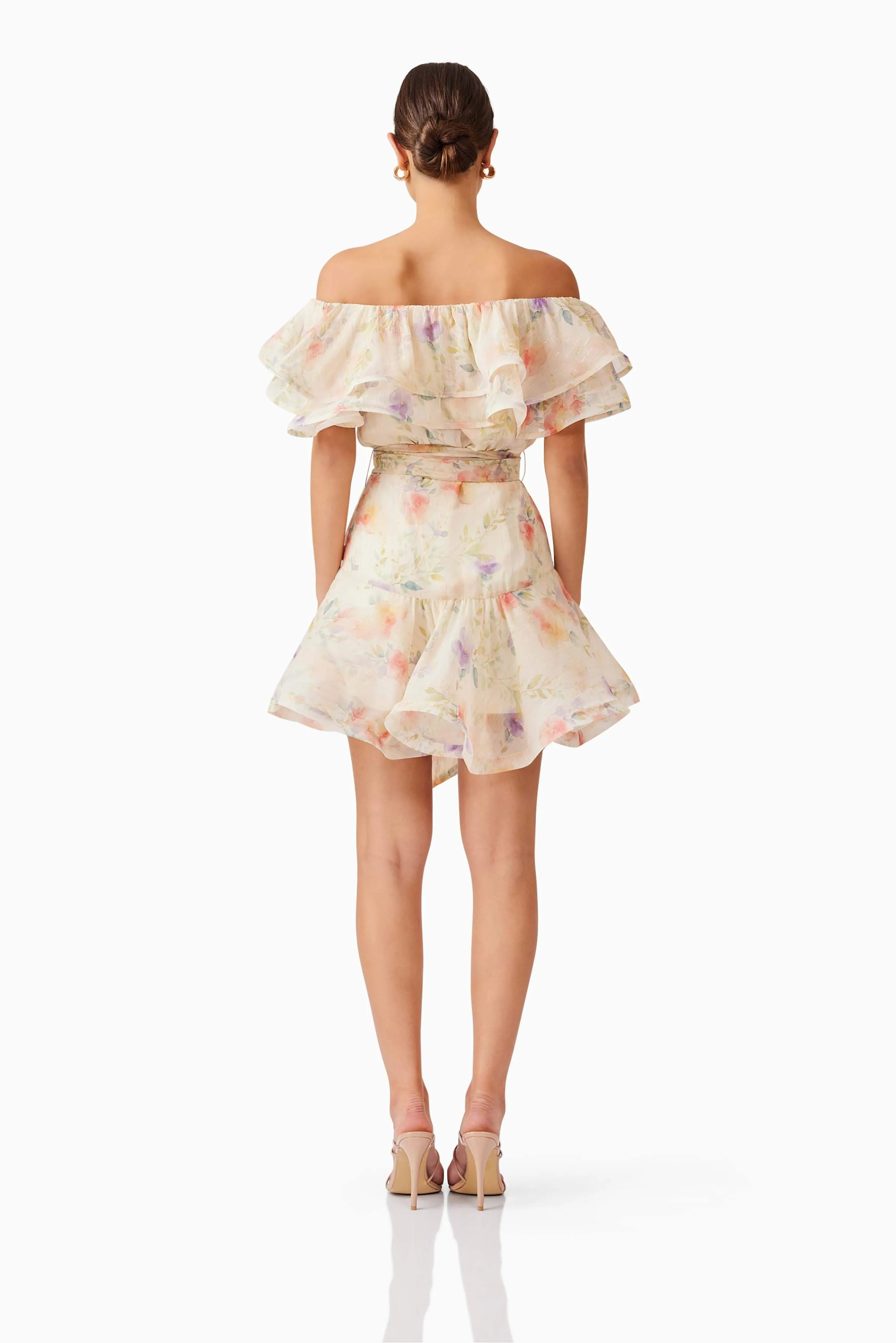 Livette Mini Dress in Floral