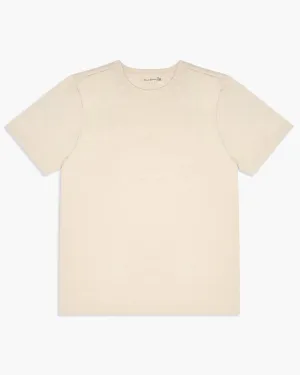 Merz b. Schwanen Good Originals 2S14 10.7oz Relaxed Fit Loopwheeled Heavy Tee - Nature
