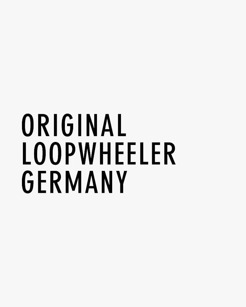 Merz b. Schwanen Good Originals 2S14 10.7oz Relaxed Fit Loopwheeled Heavy Tee - Nature
