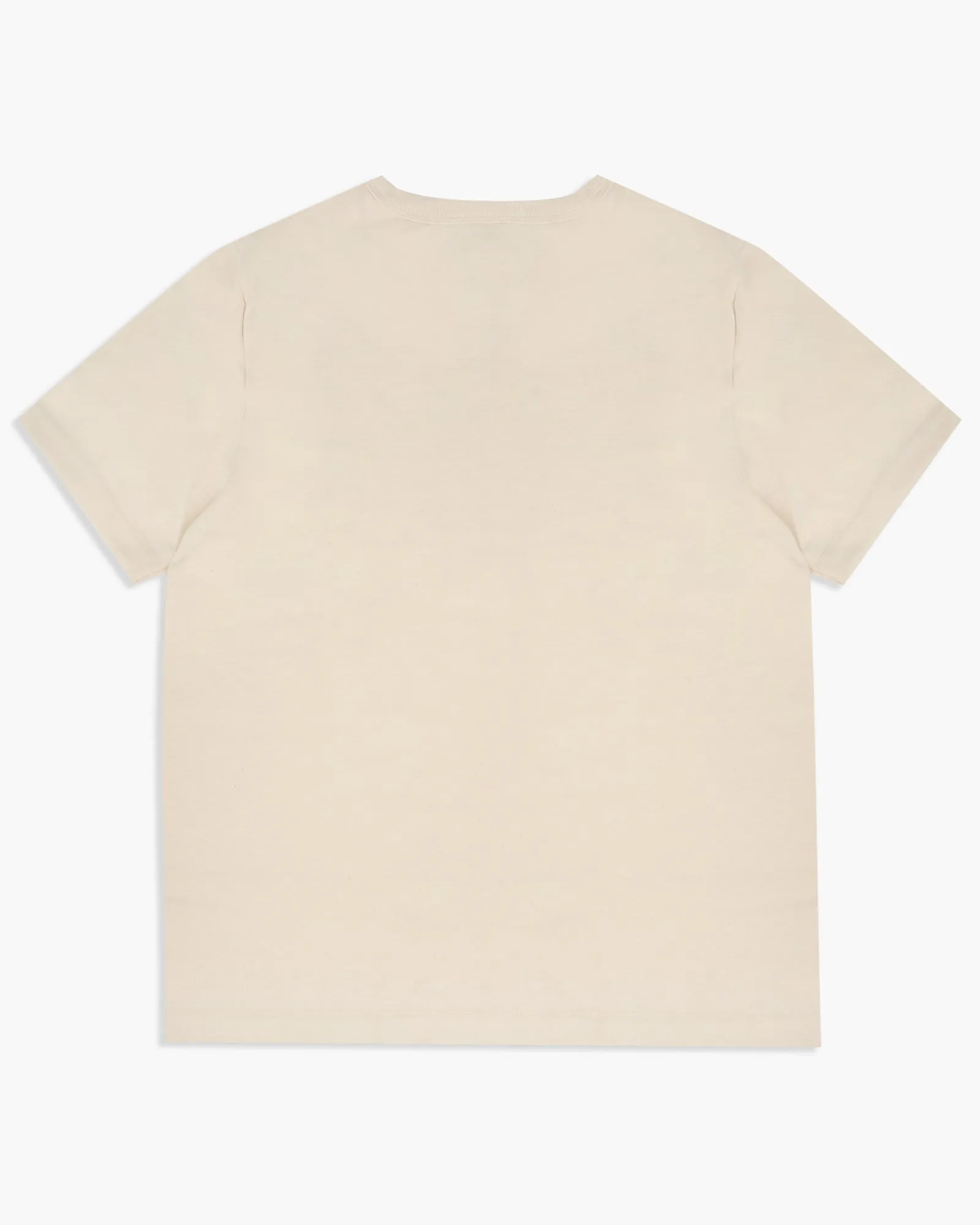 Merz b. Schwanen Good Originals 2S14 10.7oz Relaxed Fit Loopwheeled Heavy Tee - Nature