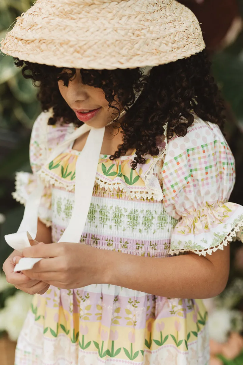 Mini Boxwood Blossoms Dress - FINAL SALE