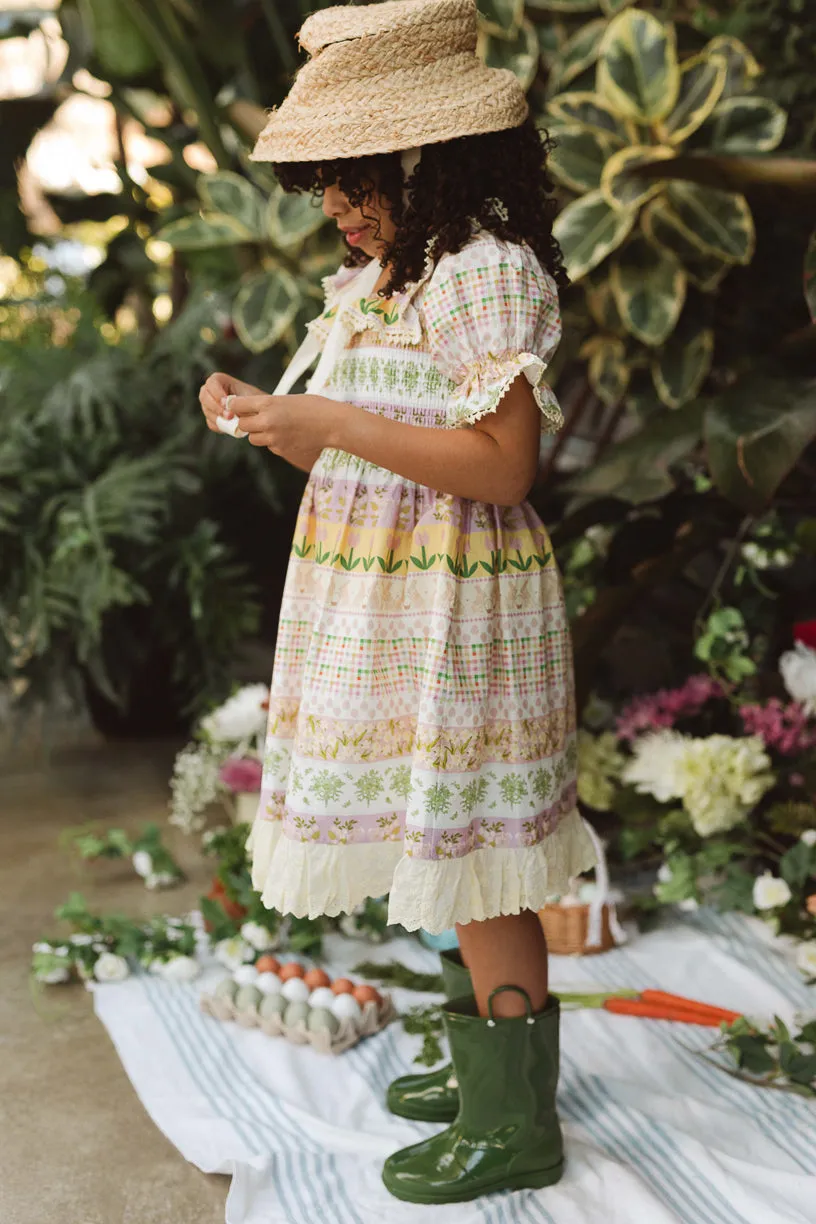 Mini Boxwood Blossoms Dress - FINAL SALE