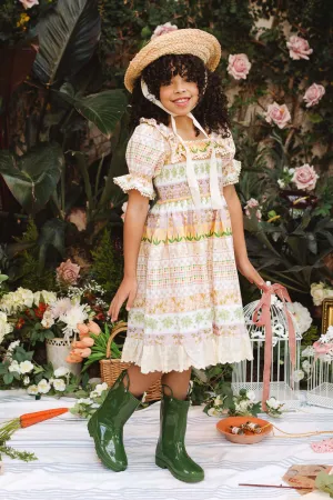 Mini Boxwood Blossoms Dress - FINAL SALE