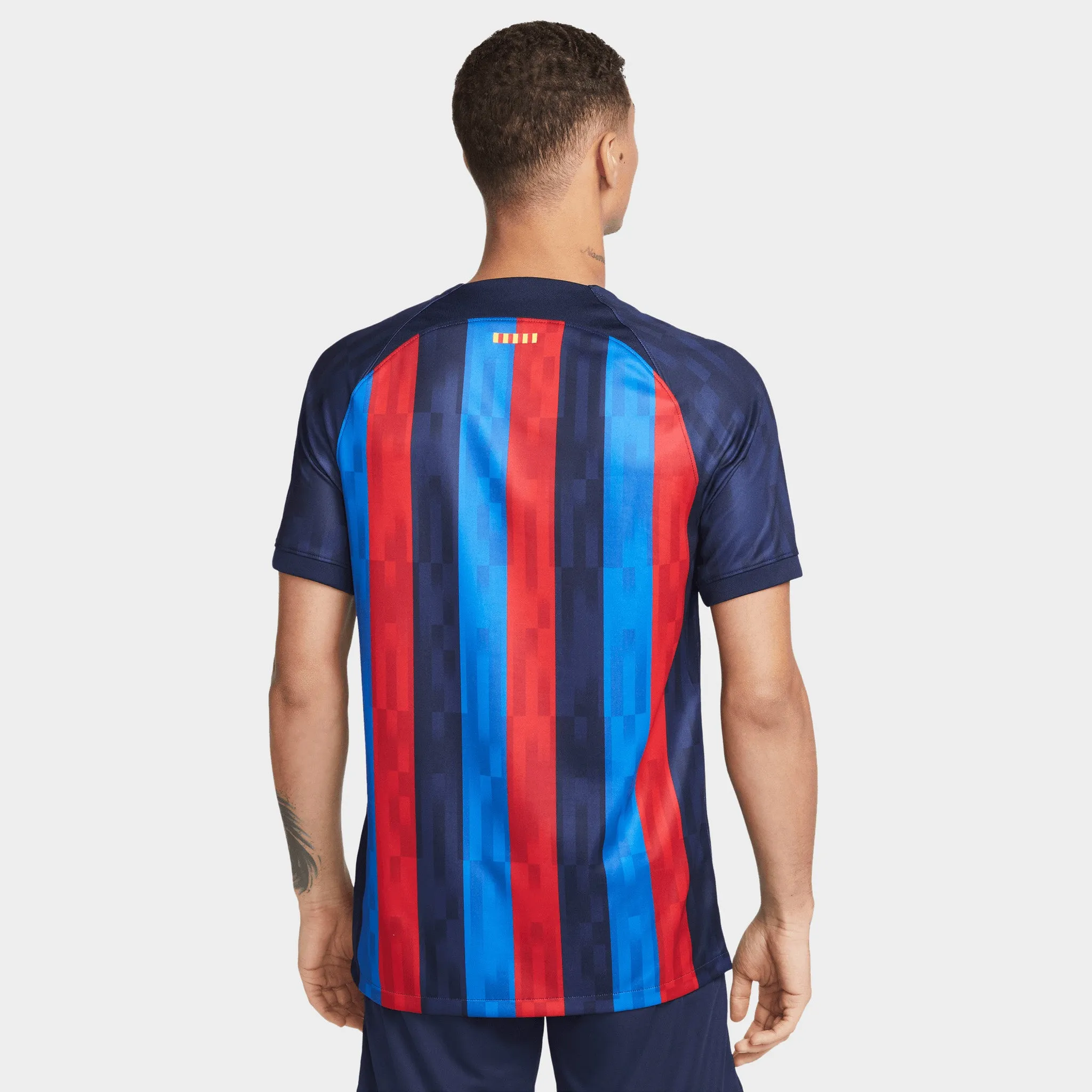 Nike Dri-FIT FC Barcelona 2022/23 Stadium Home Soccer Jersey Obsidian / Sesame