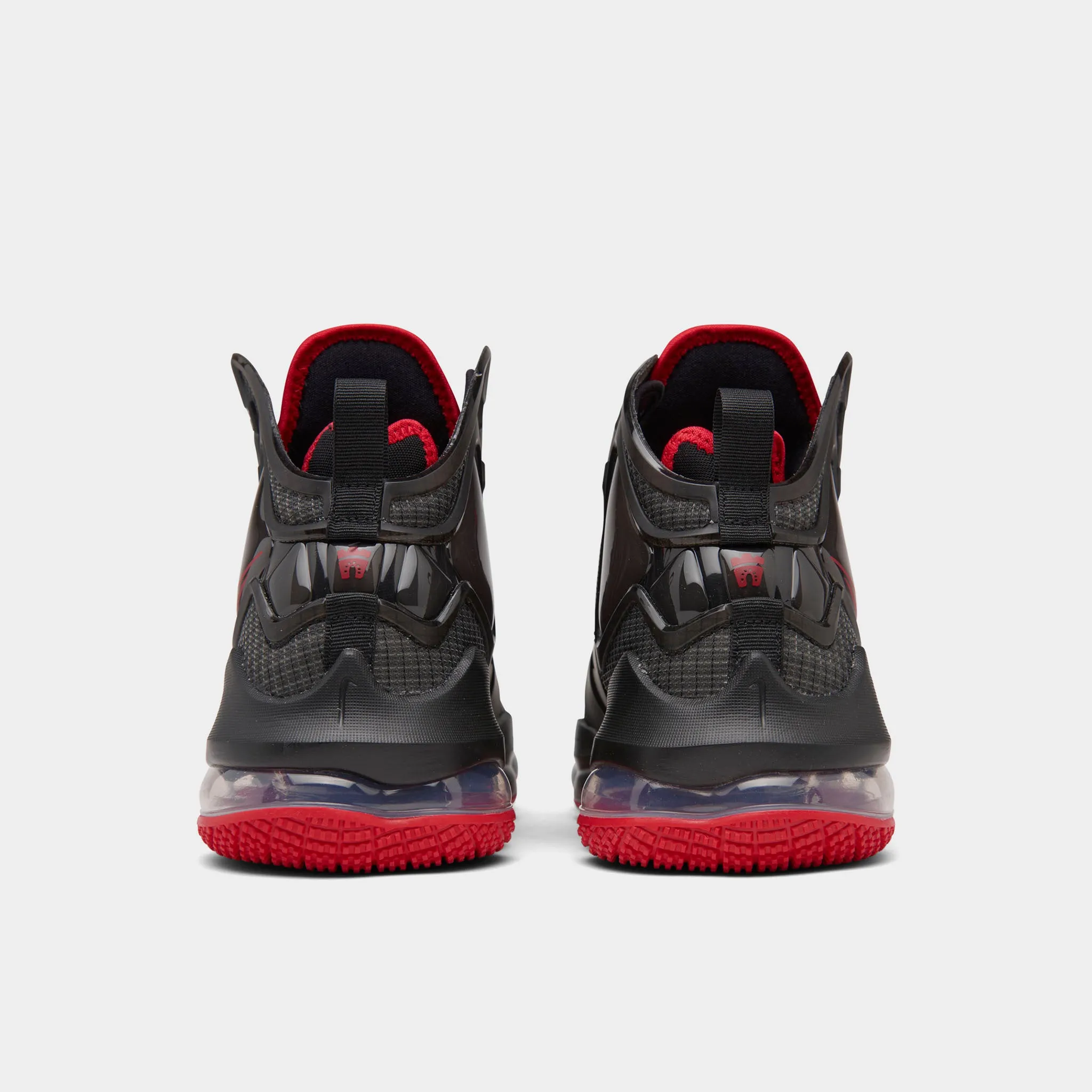 Nike LeBron 19 GS Black / Black - University Red