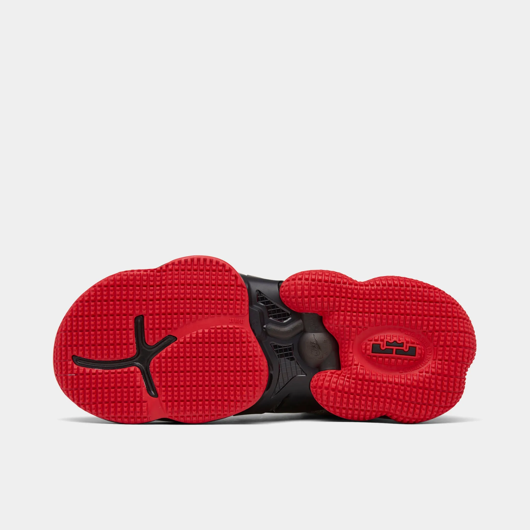 Nike LeBron 19 GS Black / Black - University Red