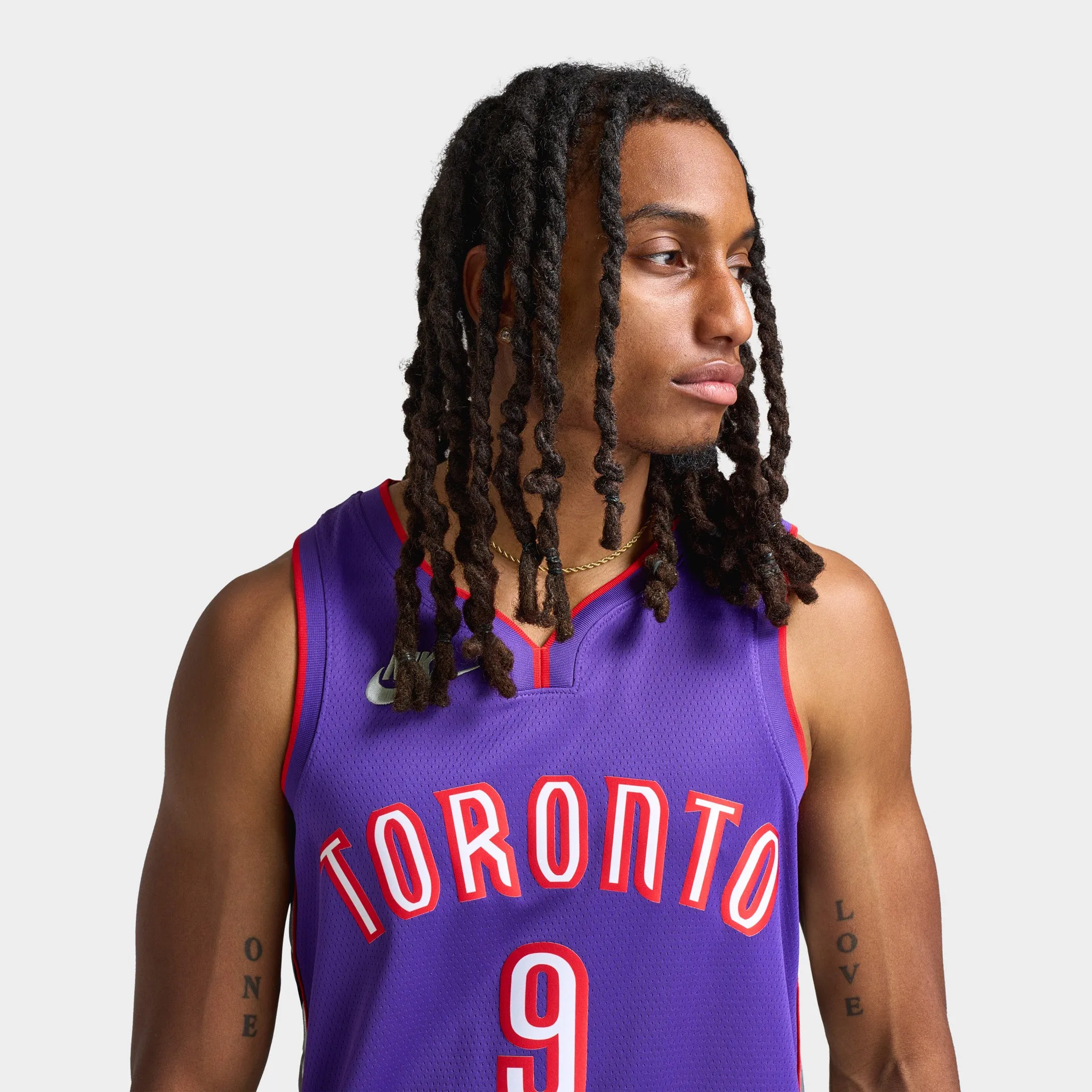 Nike Toronto Raptors RJ Barrett HWC Swingman Jersey / Field Purple