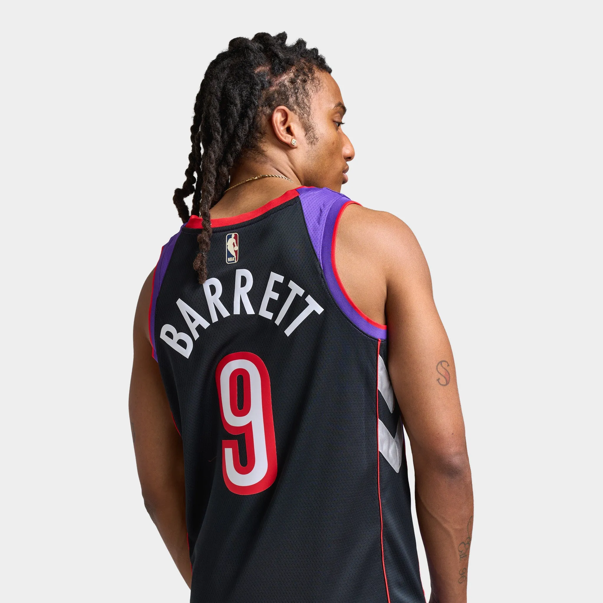 Nike Toronto Raptors RJ Barrett HWC Swingman Jersey / Field Purple