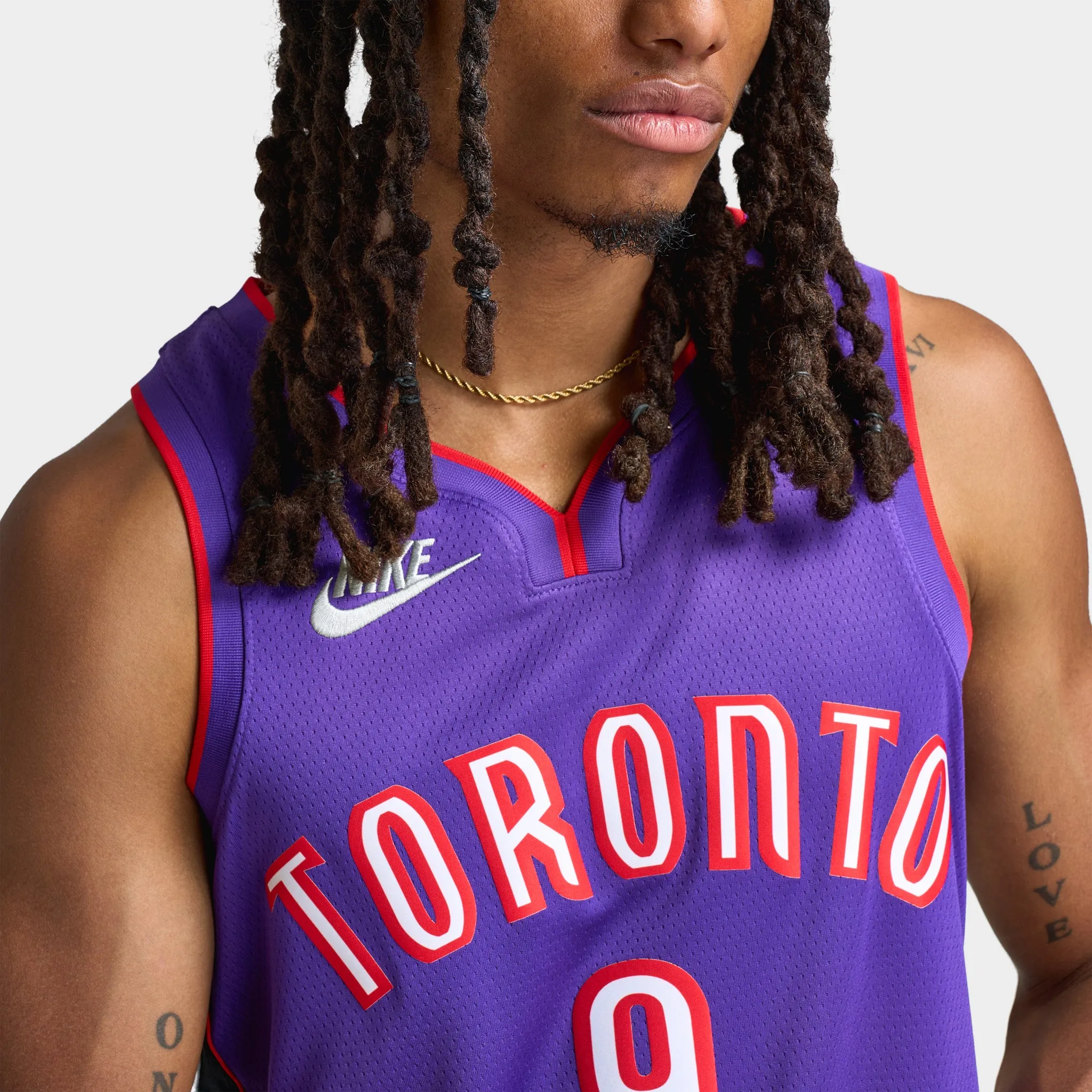 Nike Toronto Raptors RJ Barrett HWC Swingman Jersey / Field Purple