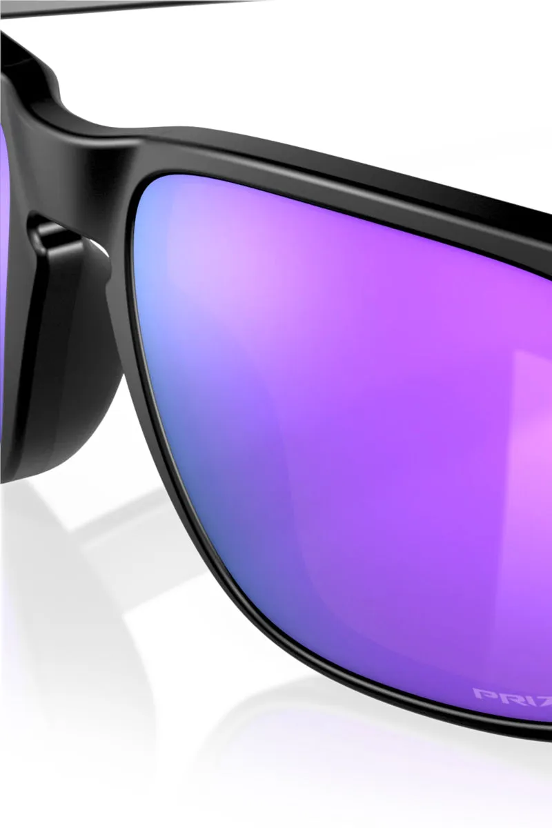 OAKLEY HOLBROOK MATTE BLACK W/ PRIZM VIOLET