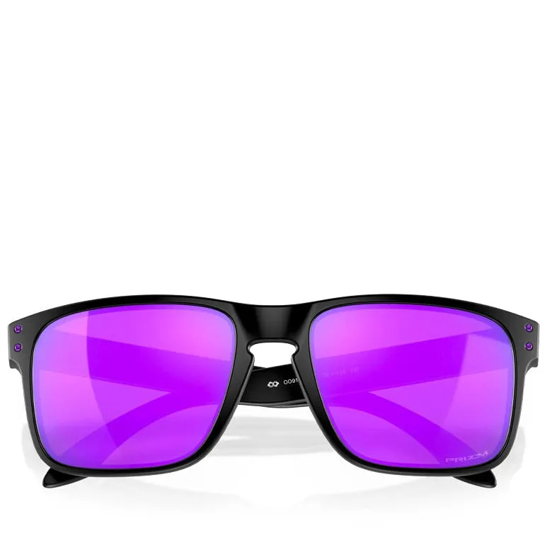 OAKLEY HOLBROOK MATTE BLACK W/ PRIZM VIOLET