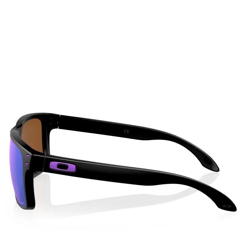 OAKLEY HOLBROOK MATTE BLACK W/ PRIZM VIOLET