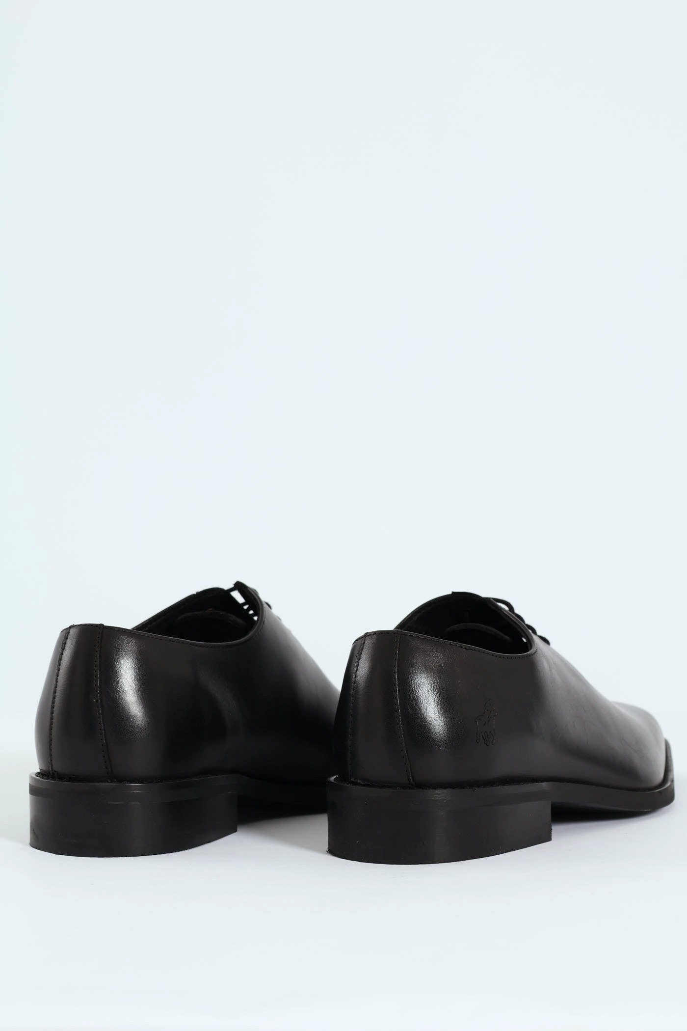 One Cut Oxford Lace Up Shoe - Black