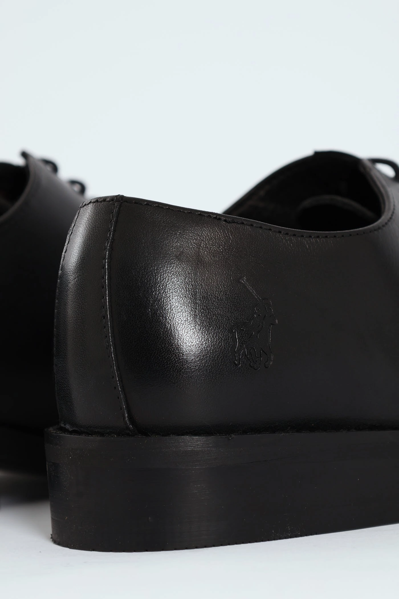 One Cut Oxford Lace Up Shoe - Black