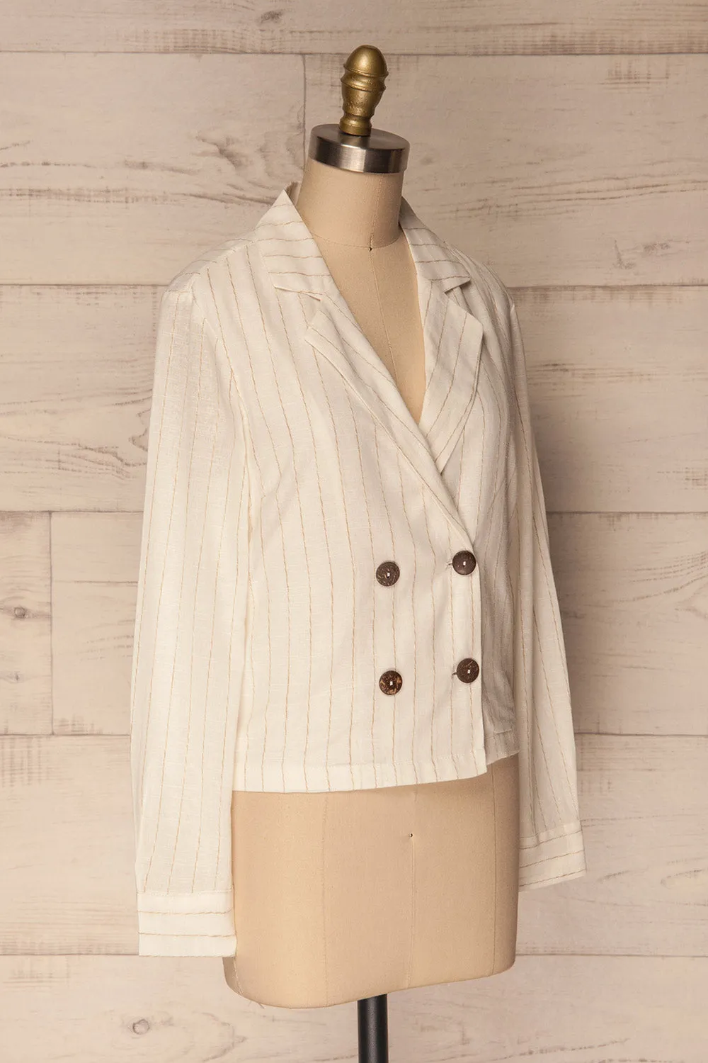 Pakosc | Striped Blazer