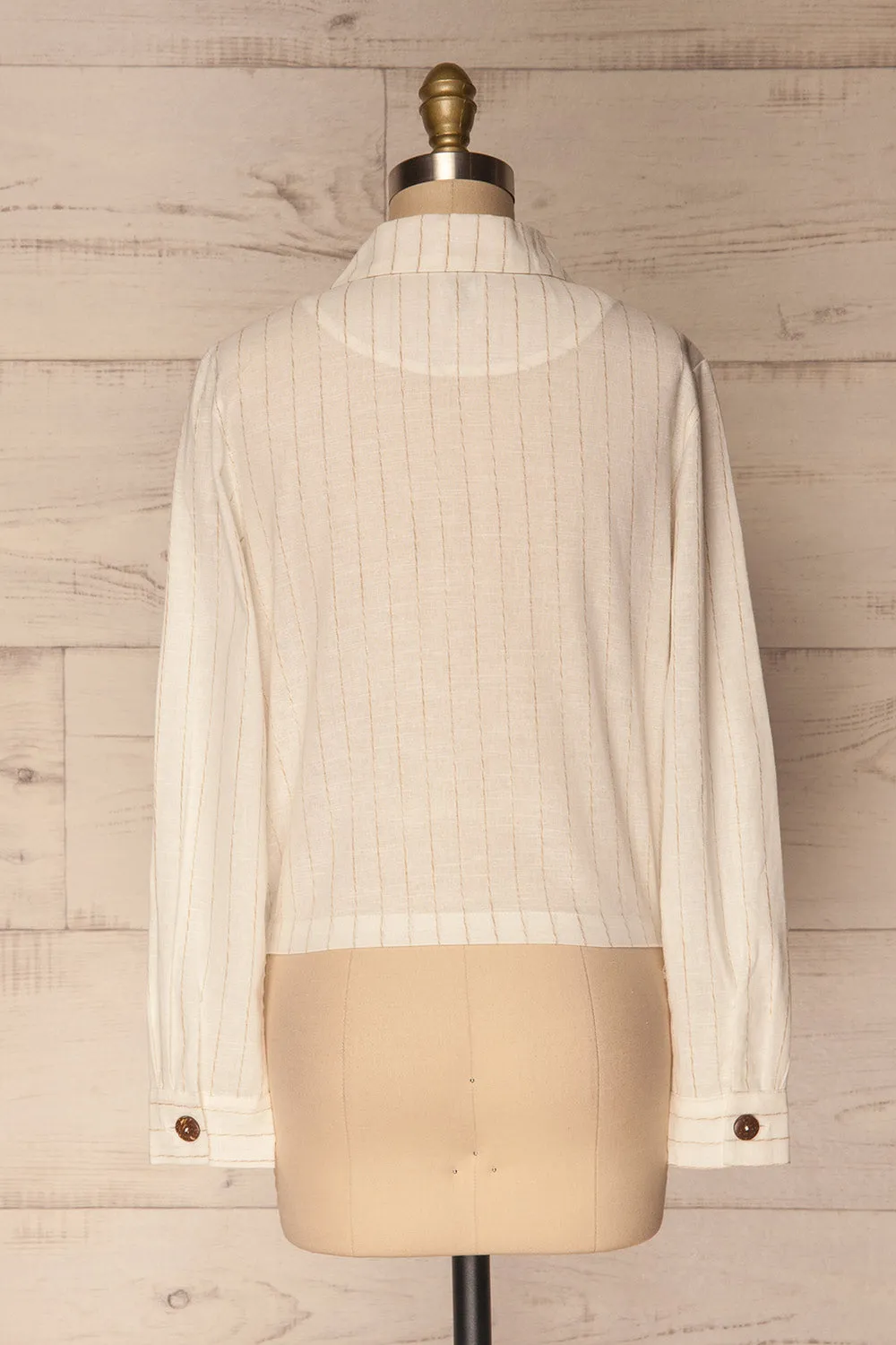 Pakosc | Striped Blazer
