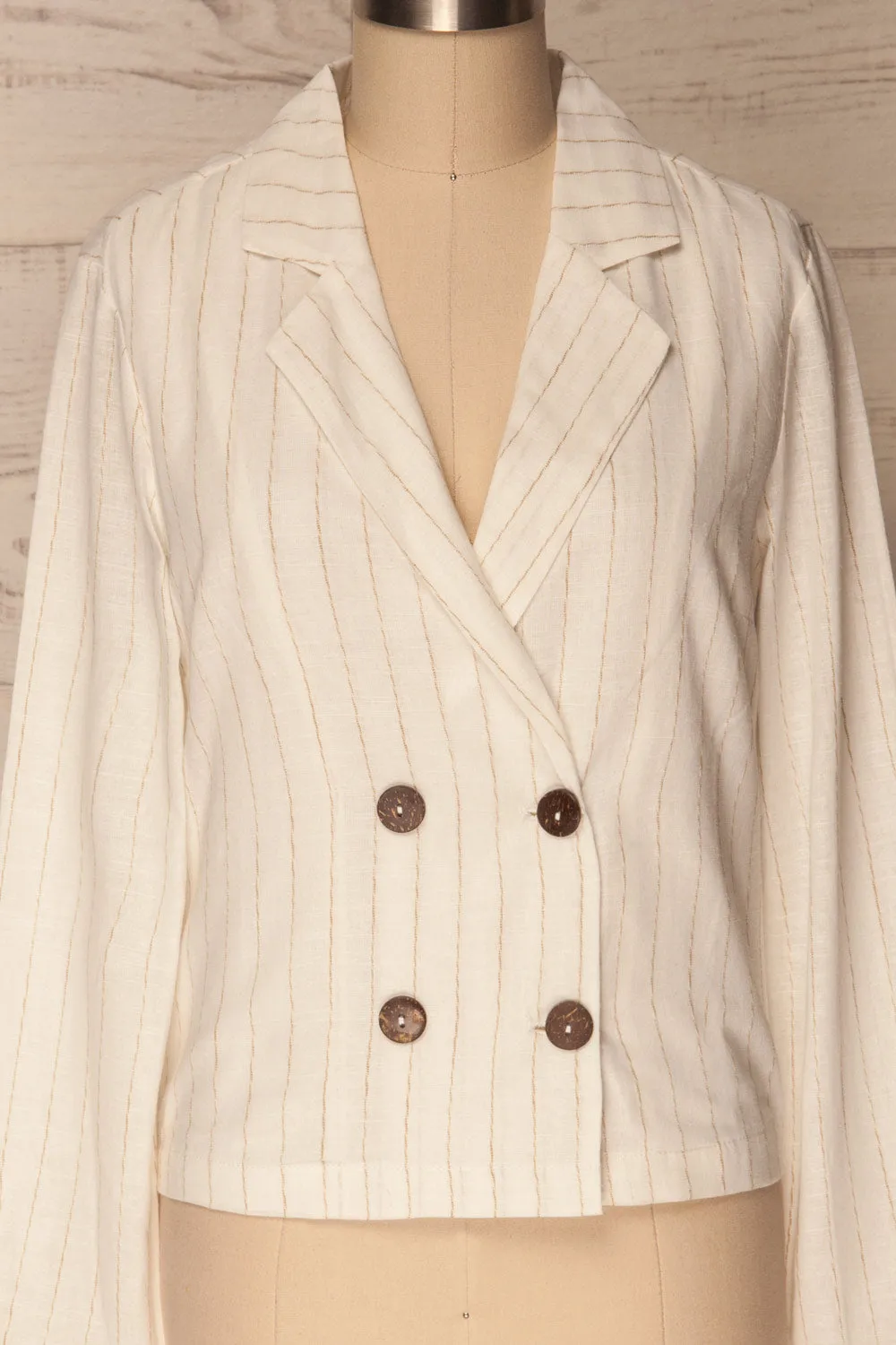 Pakosc | Striped Blazer