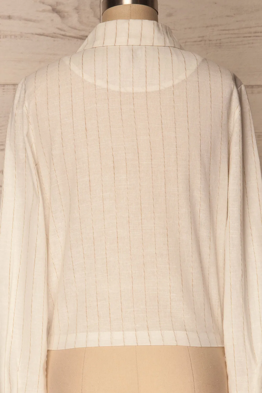 Pakosc | Striped Blazer
