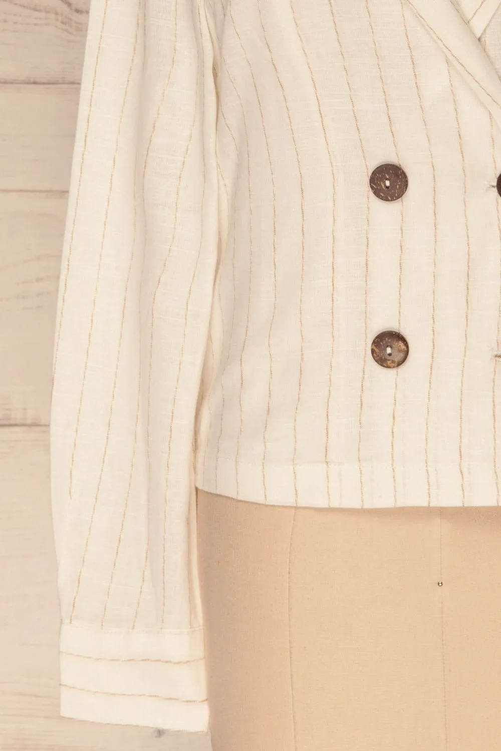 Pakosc | Striped Blazer