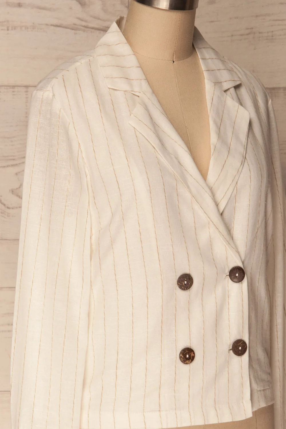 Pakosc | Striped Blazer