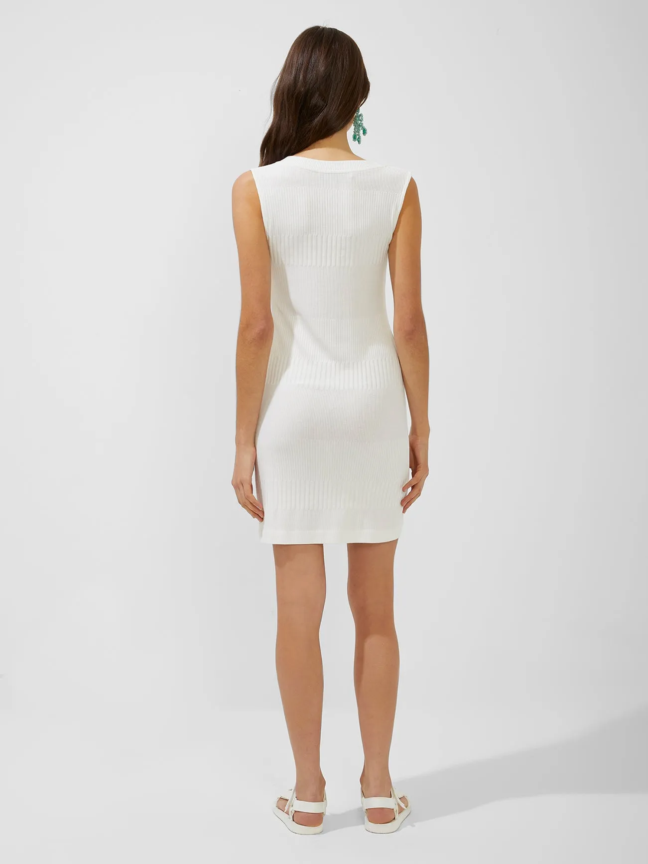 Piki Eco Jersey V-Neck Mini Dress