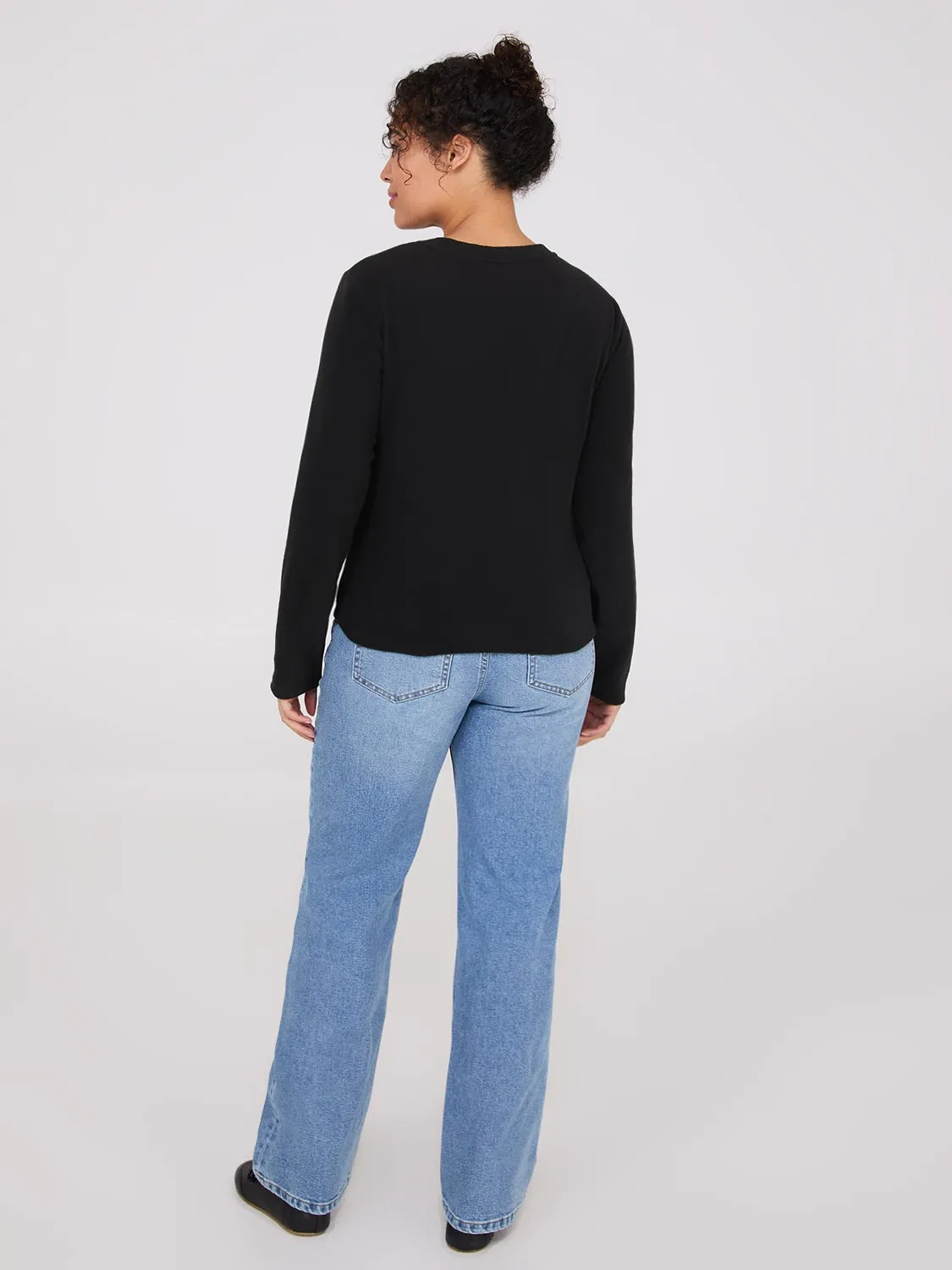 Polar Fleece Long Sleeve Top