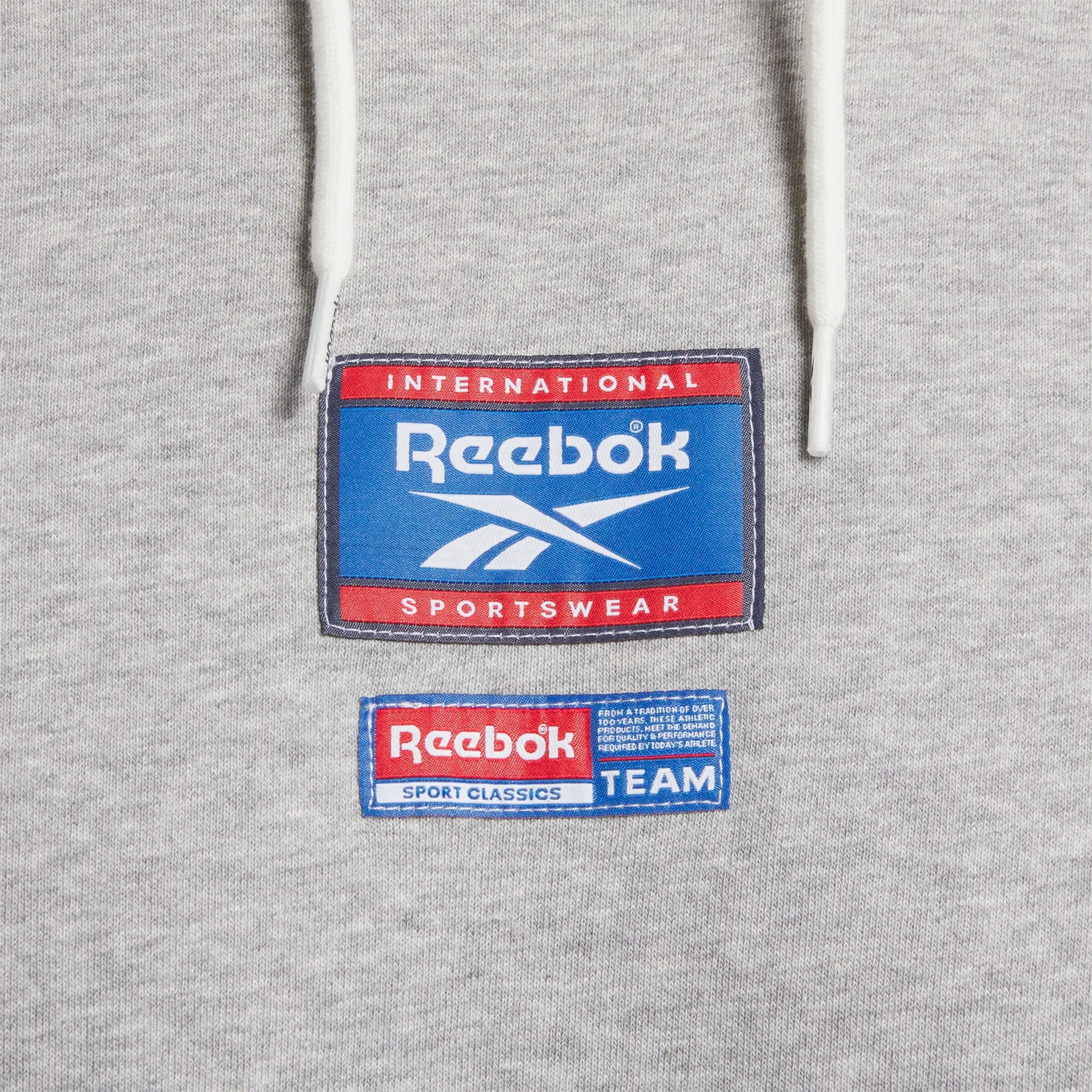 Reebok Identity Badge Hoodie Mgreyh