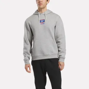 Reebok Identity Badge Hoodie Mgreyh