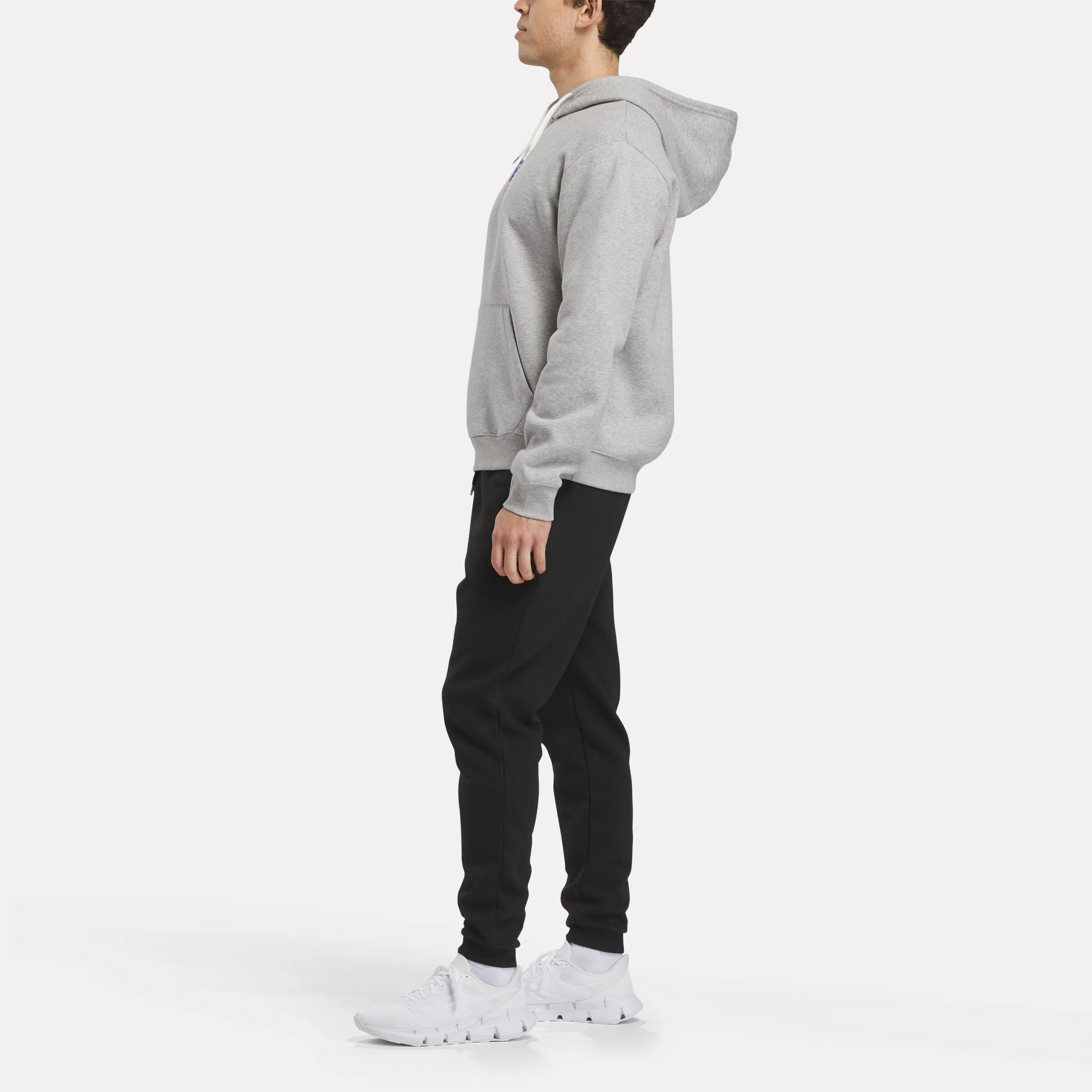 Reebok Identity Badge Hoodie Mgreyh