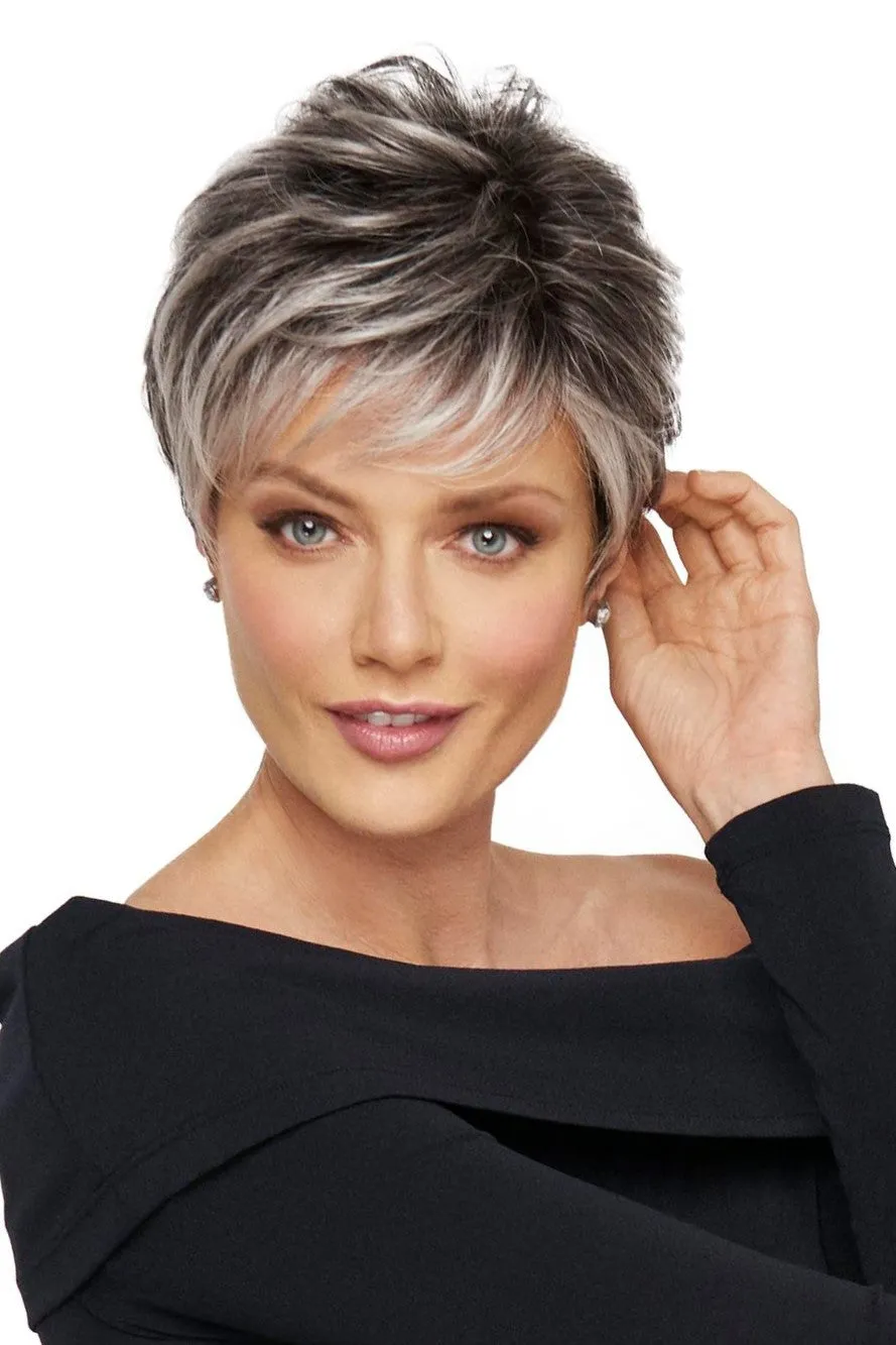 Sale - Raquel Welch Wigs - Crushing on Casual - Color: Mocha Foil (R9F26)